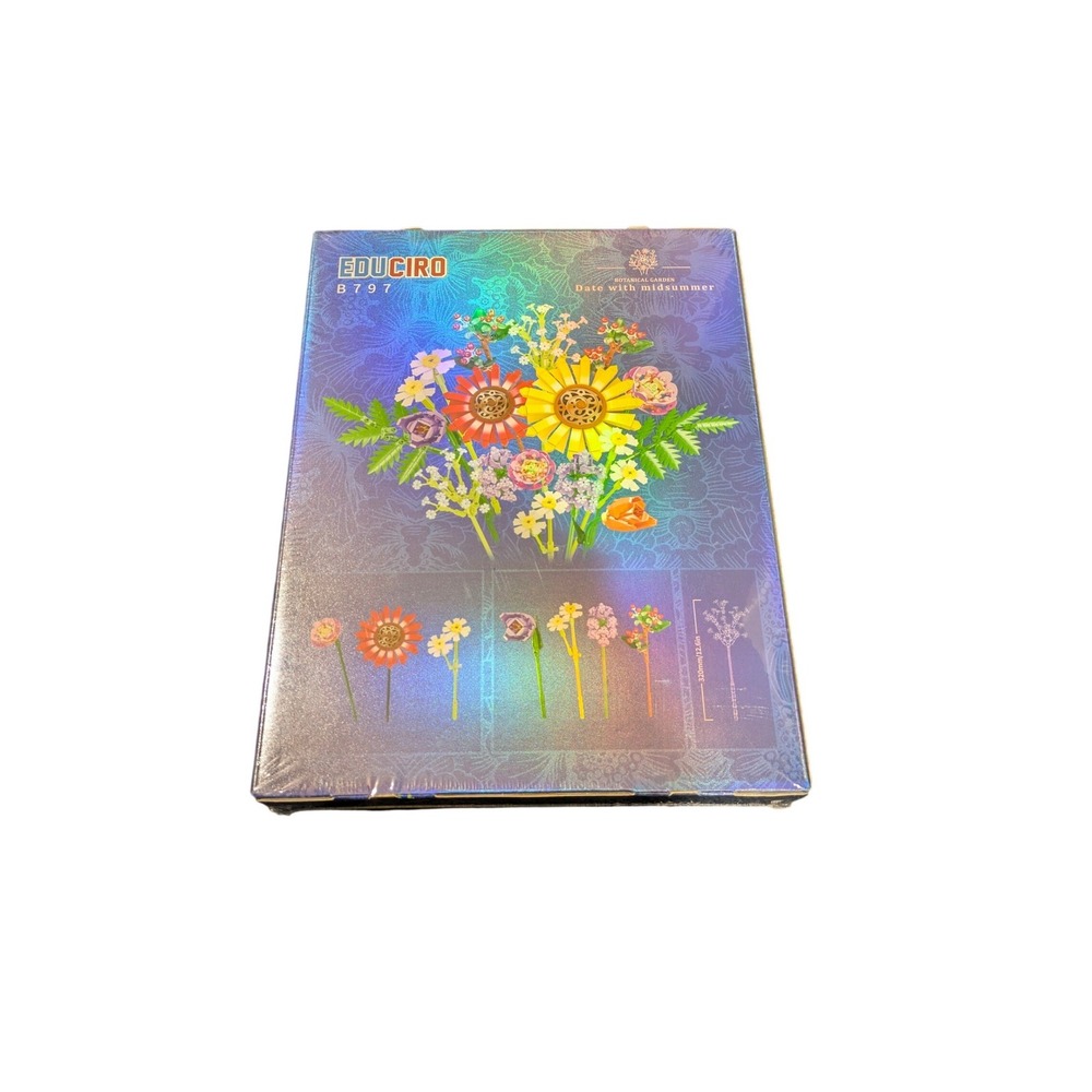 Building Set Botanical Garden Date with Midsummer‎ Flower Bouquet B797 NEW